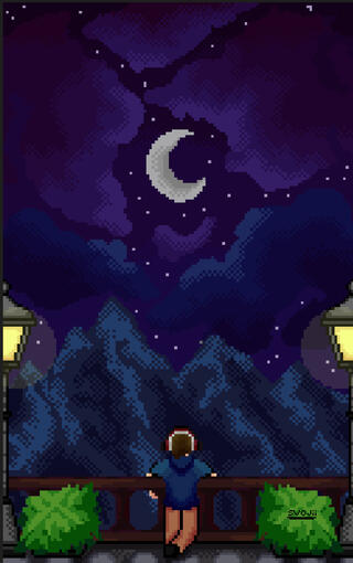 First OC(Phone Wallpaper)